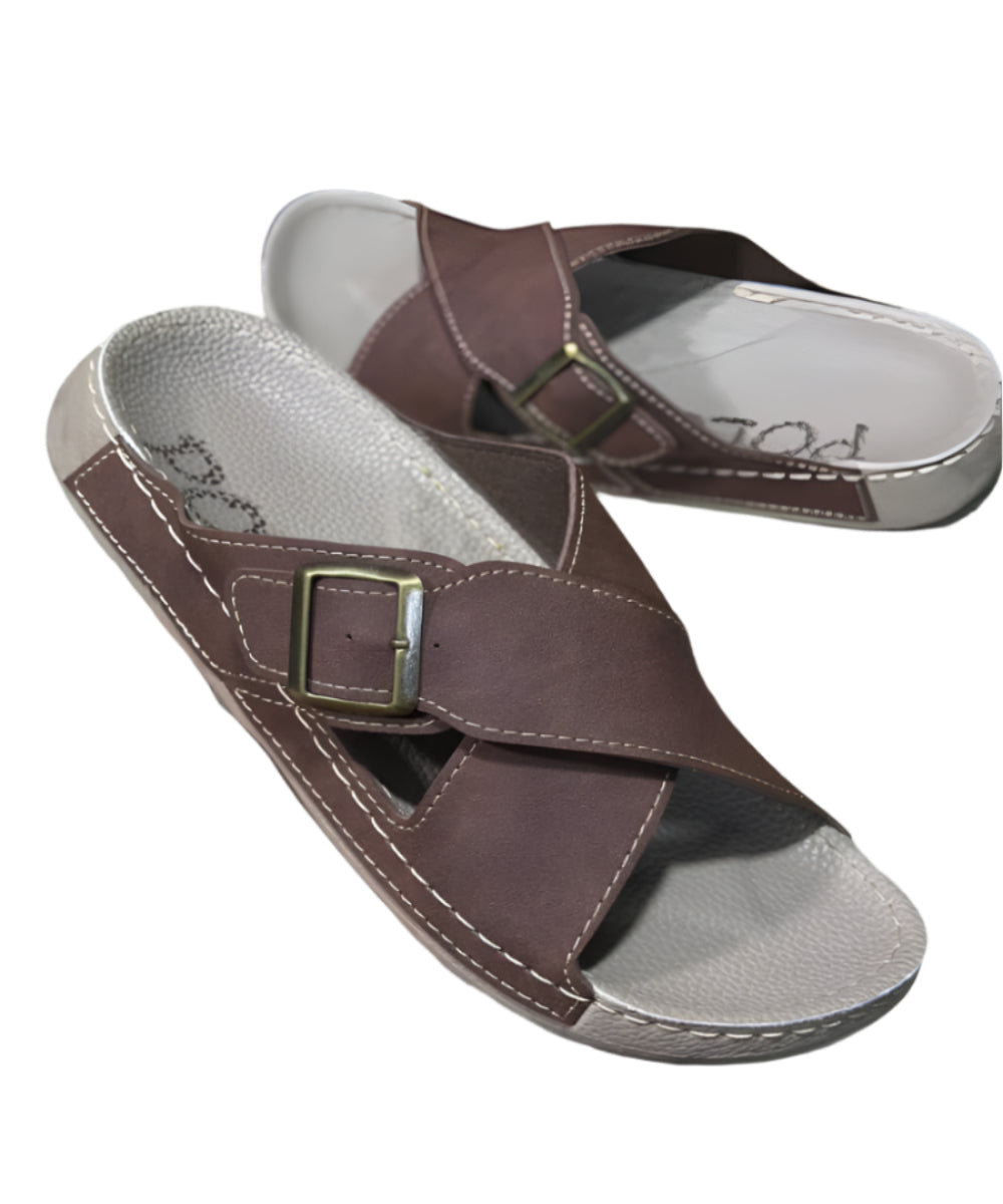 Quality Open Shoes - Brown
