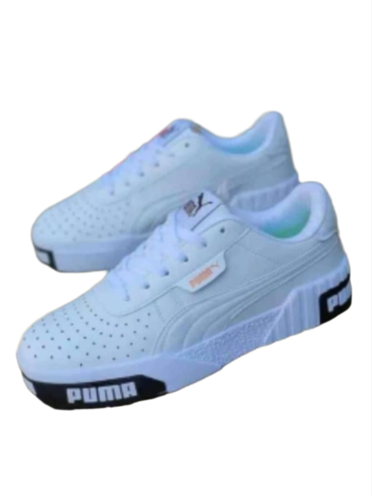 Puma Unisex Sneaker-White & Black