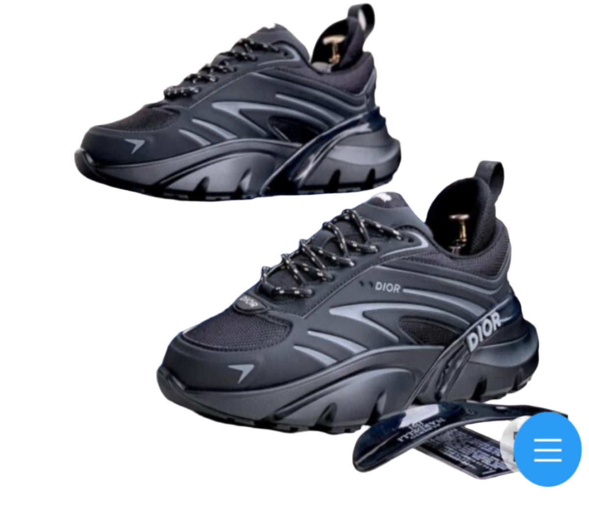 New Style Dior Sneaker-Black