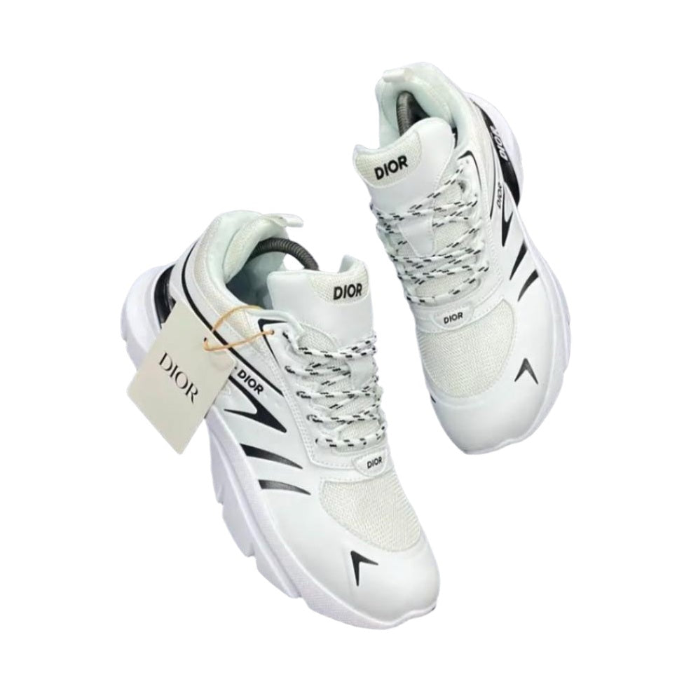 Dior Unisex Quality Sneakers-White