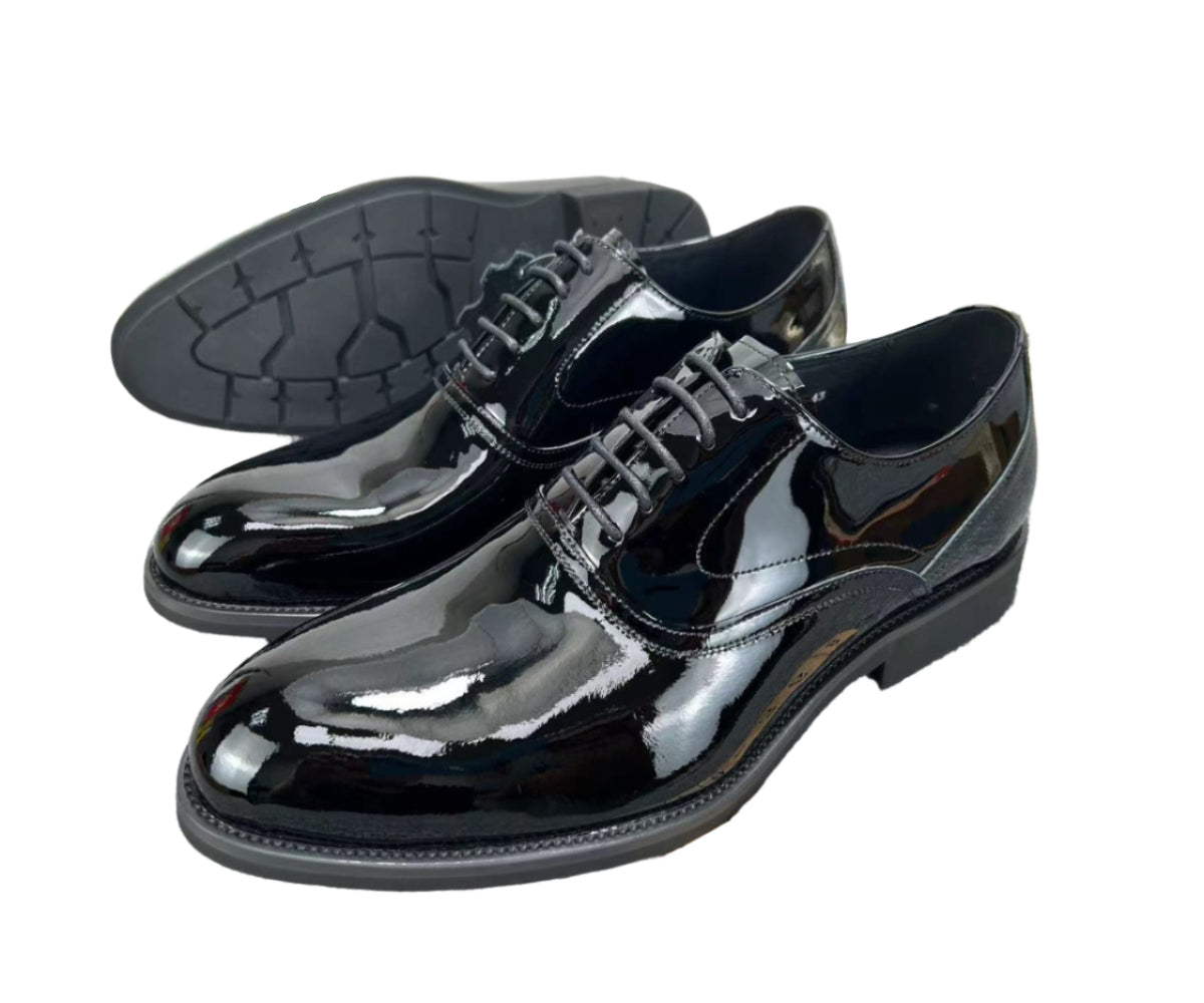 Quality Gentle Shiny Shoes-Black
