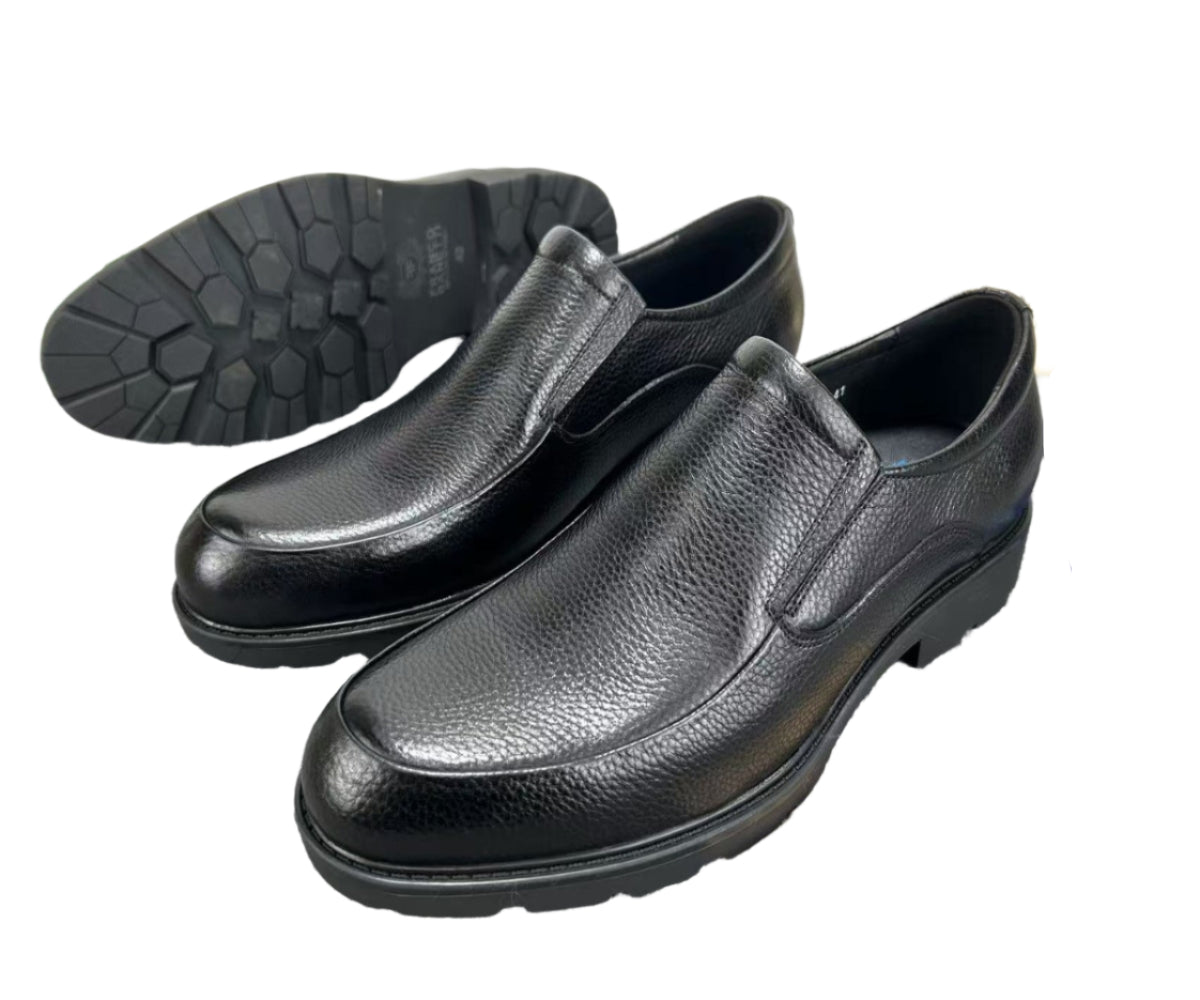 Premium Gentle Leather Shoes-Black