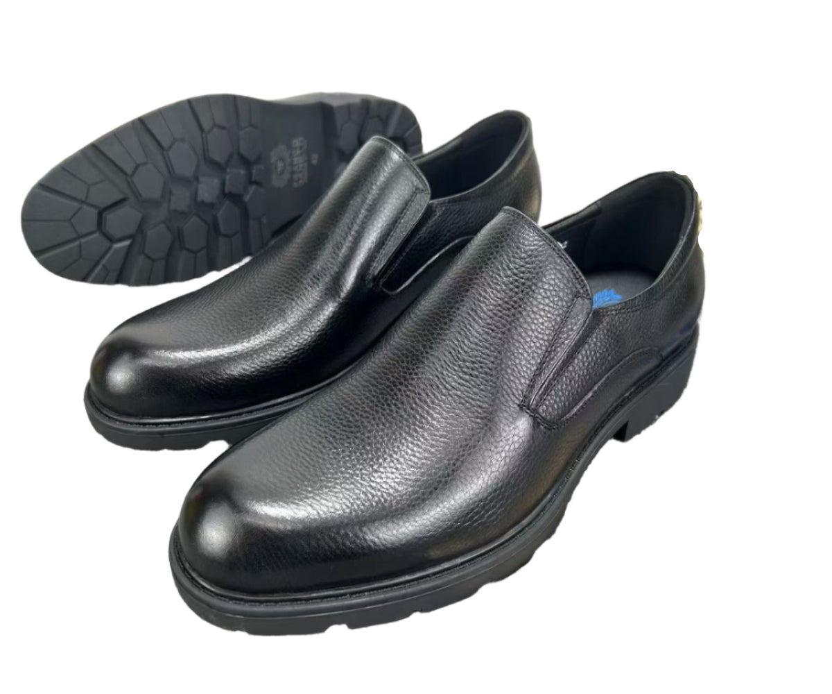 Premium Gentle Leather Shoes-Black
