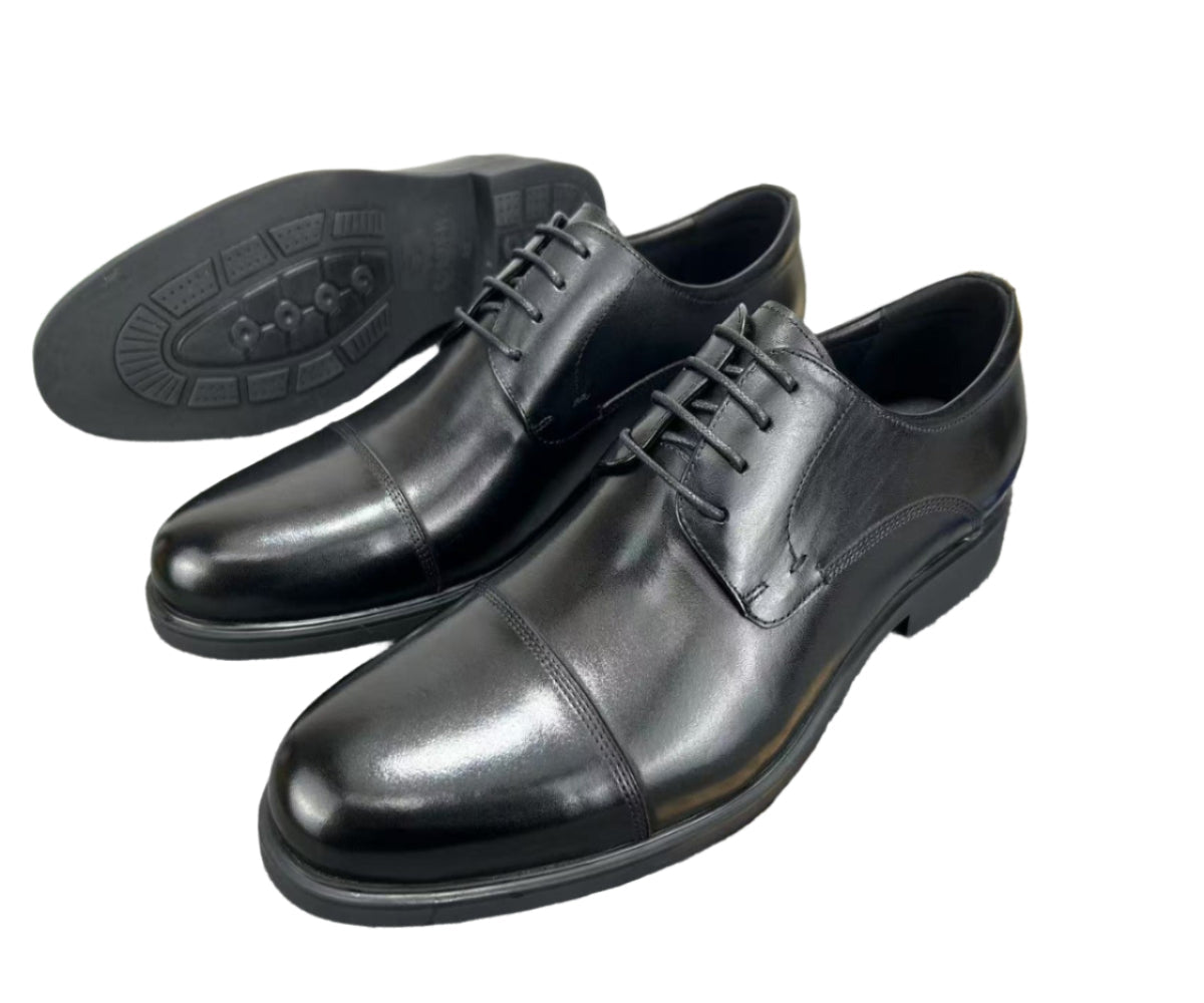 Gentle Lace Up Shoes-Black