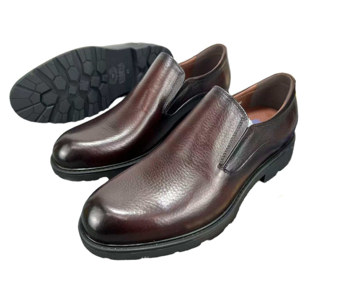 Premium Gentle Leather Shoes Brown