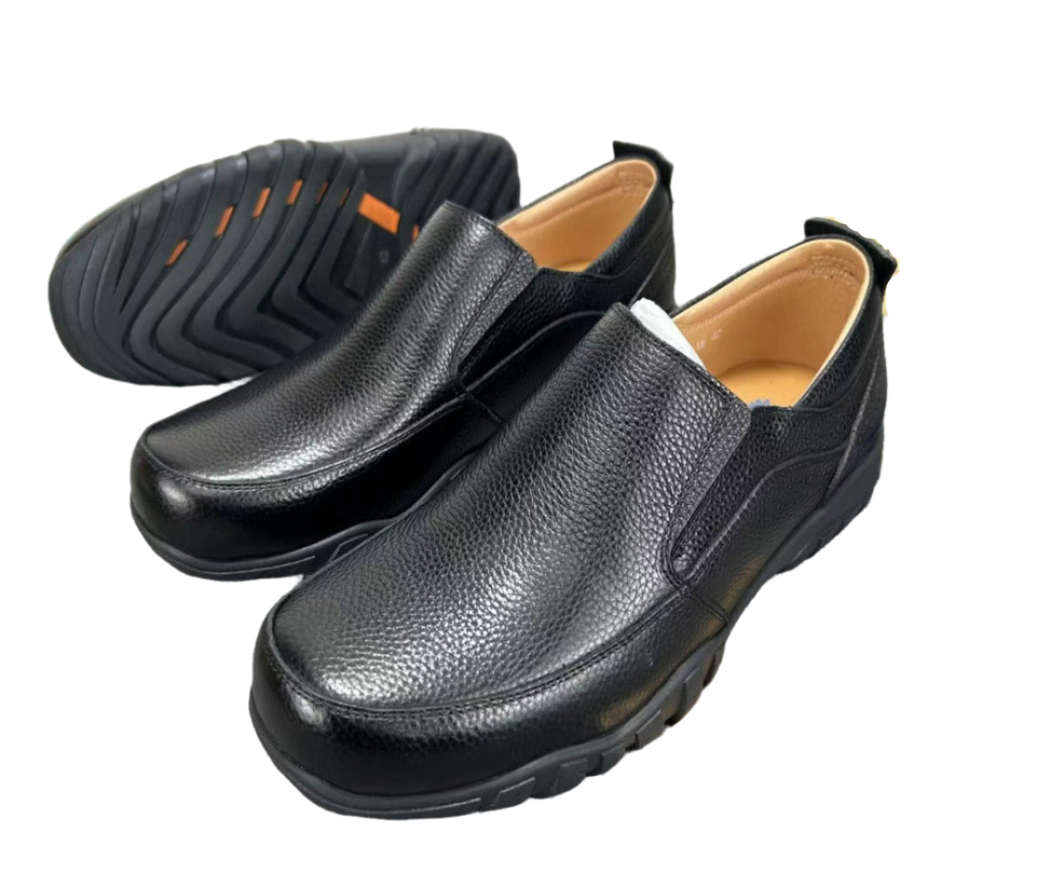 Premium Leather Gentle Shoes-Black
