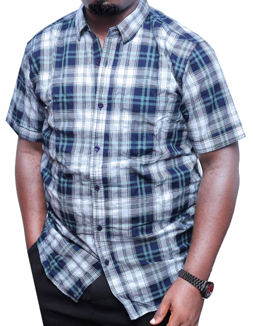 Quality Checked Short-Sleeved Shirt-Multicolour