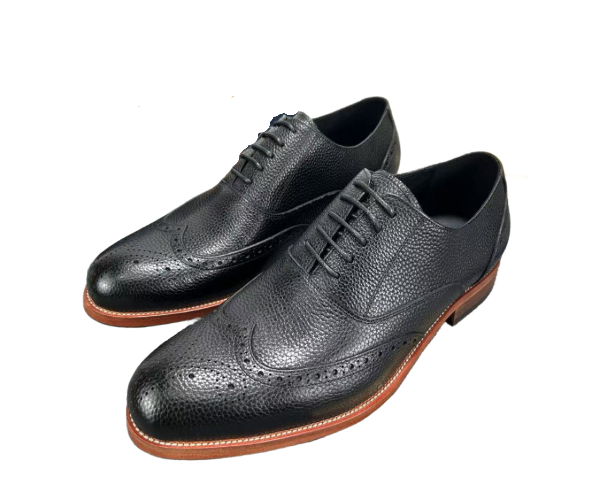 Oxford Lace Gentle Shoes-Black