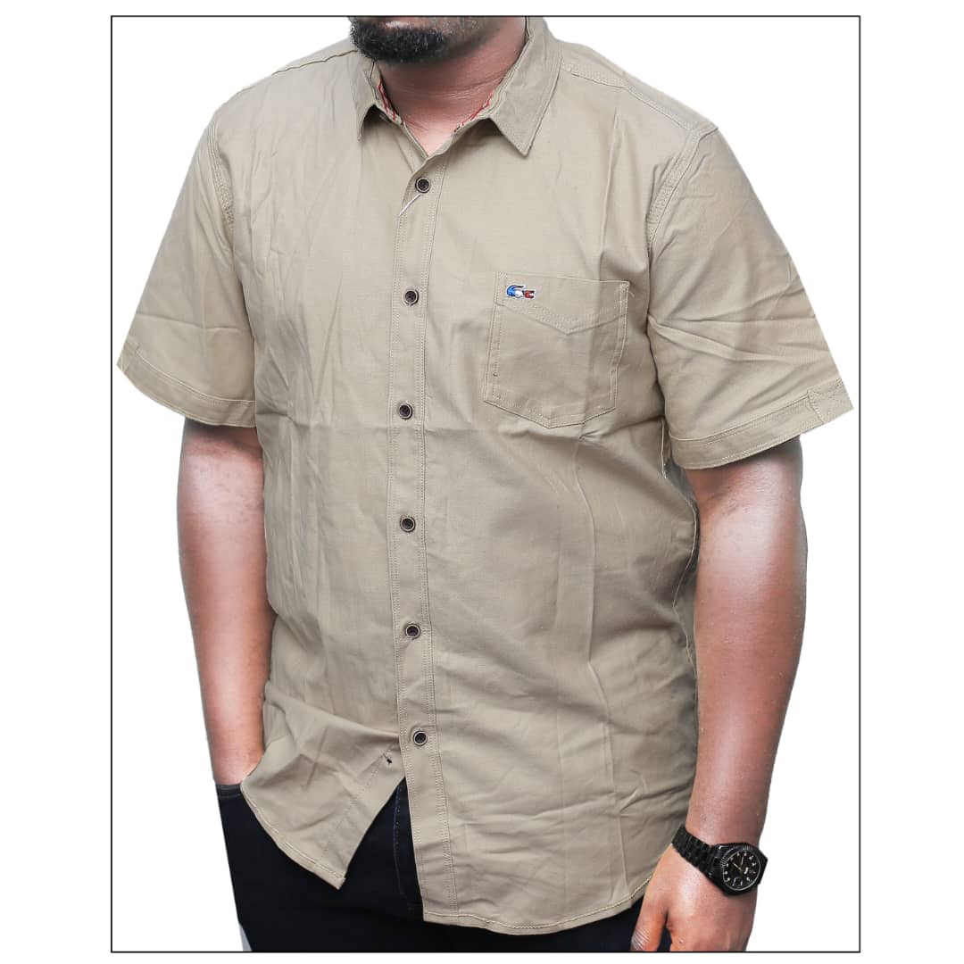 Premium Cotton Short Sleeve Shirt