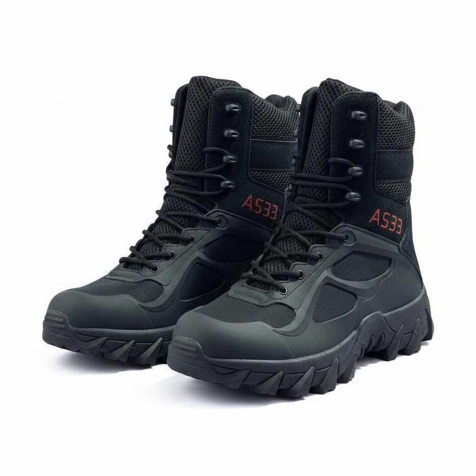 A533 Men's Quality Tactical Boot - Black