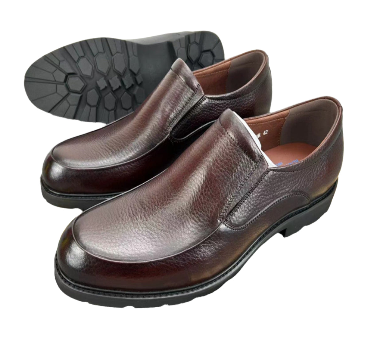 Quality Gentle Shoes For Men-Brown