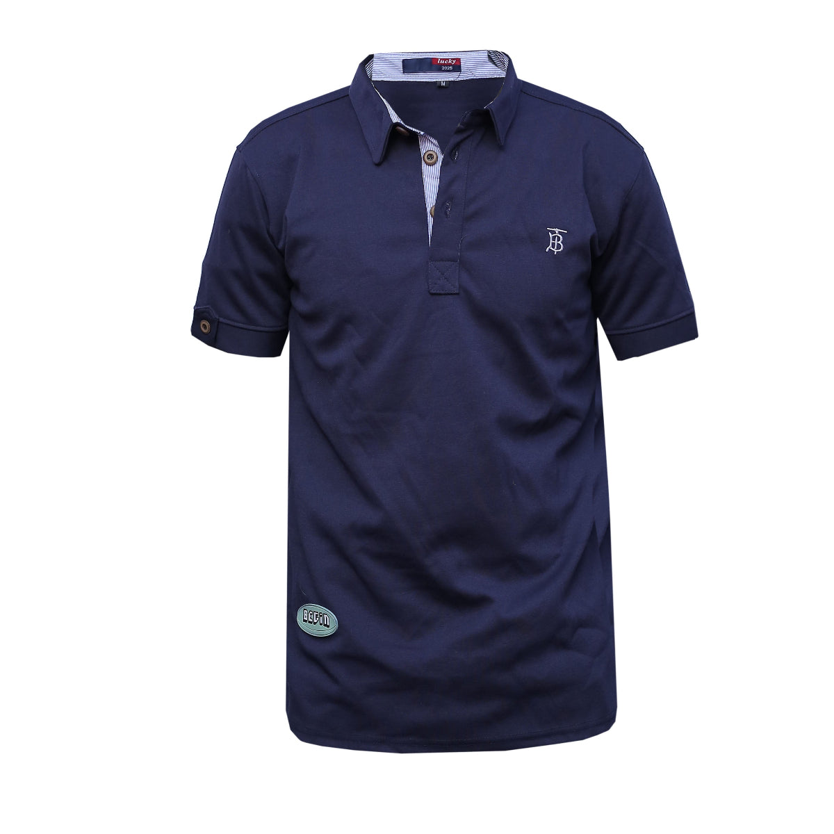 Premium Cotton Tshirt - Navy Blue