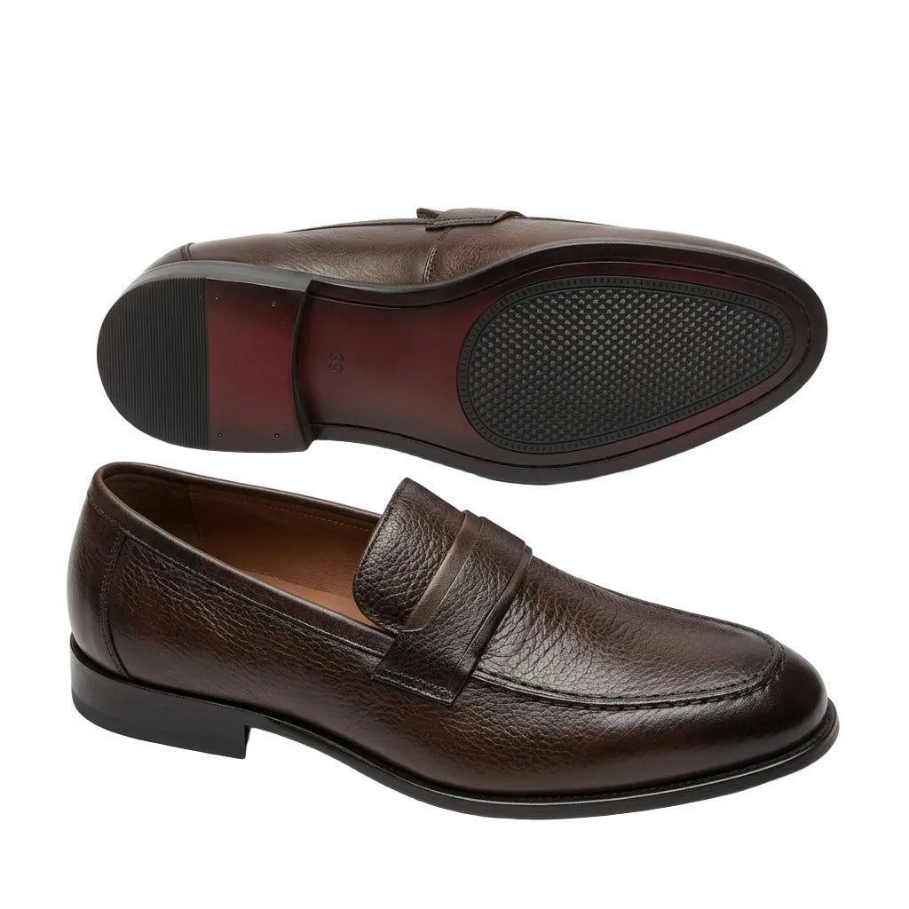 Premium And Classic Leathewr Shoes-Coffee Brown