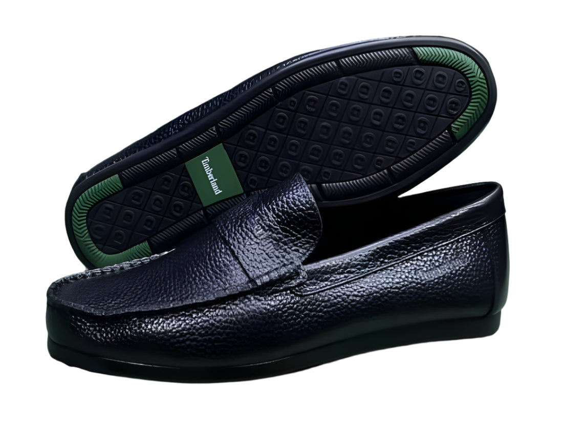 Men's Designer Leather Shoes-Black