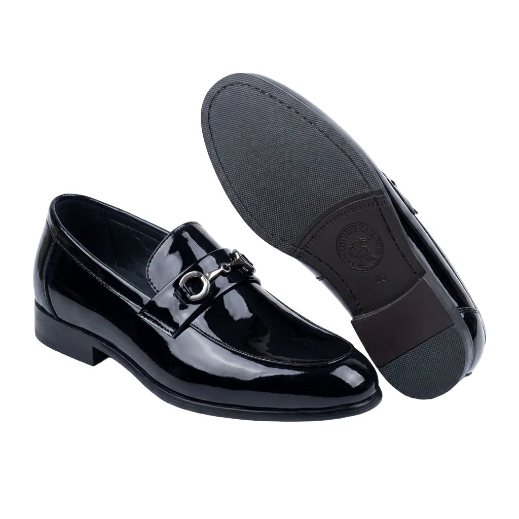 Modern Classic And Durable Professional Shoes-Black