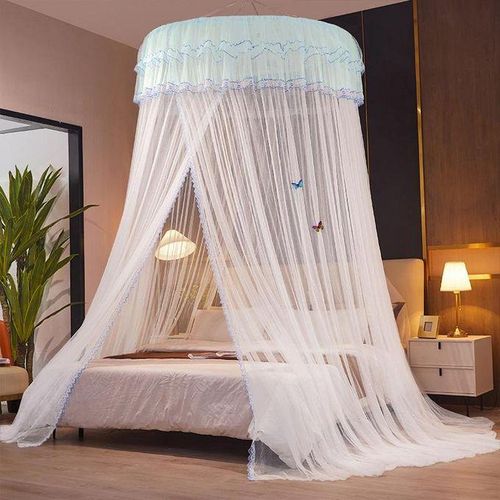 Free Size Round Mosquito Net - White