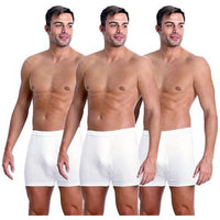 3 Pcs  of Durable And Quality Boxers-White