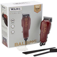 Wahl Balding Professional Electric Shavers Hair Shaving Machine - Maroon