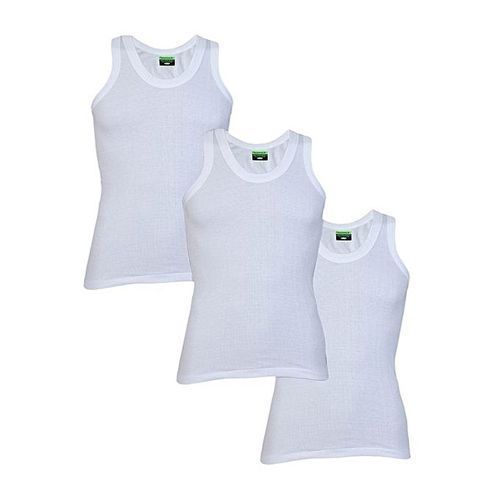 Pack Of 3 Men's Yarisson Vests- White
