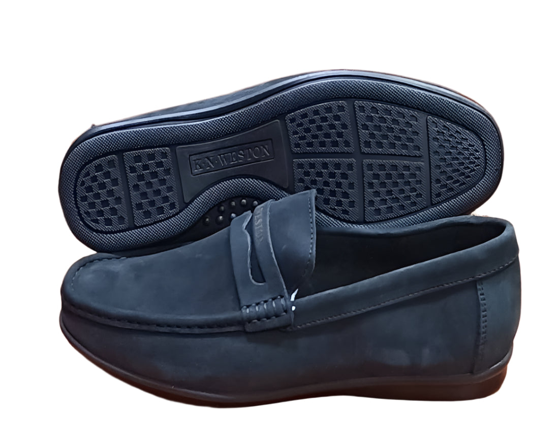 Men's Classic Designer Shoes-Navy Blue