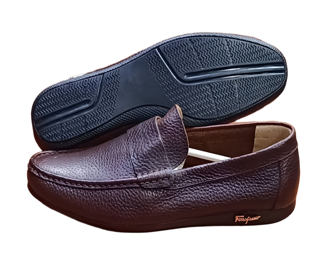 Men's Classic Designer Shoes-Coffee Brown