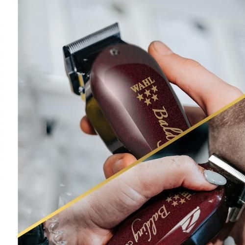Wahl Balding Professional Electric Shavers Hair Shaving Machine - Maroon