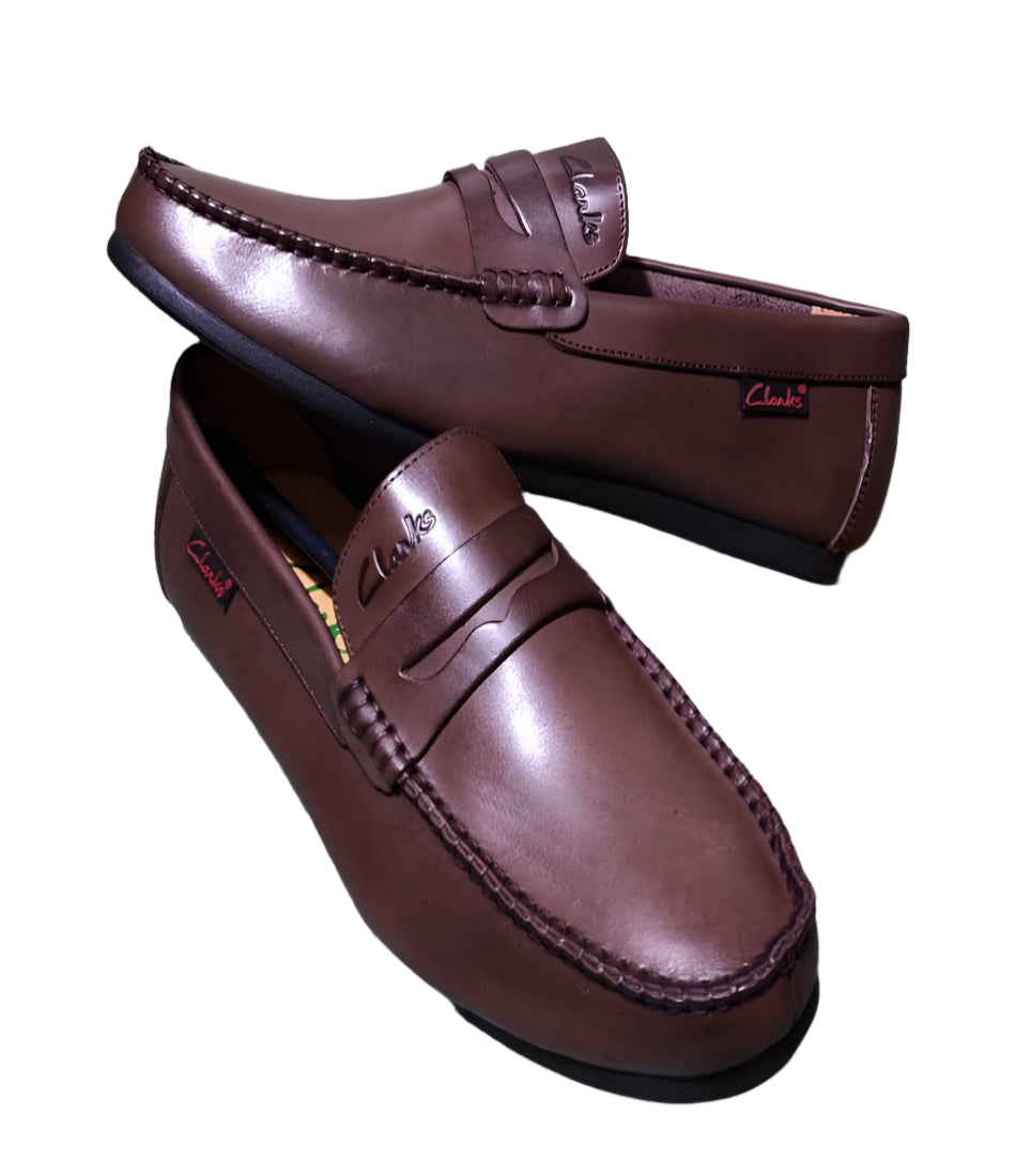 Men's Classic Designer Shoes- Coffee Brown