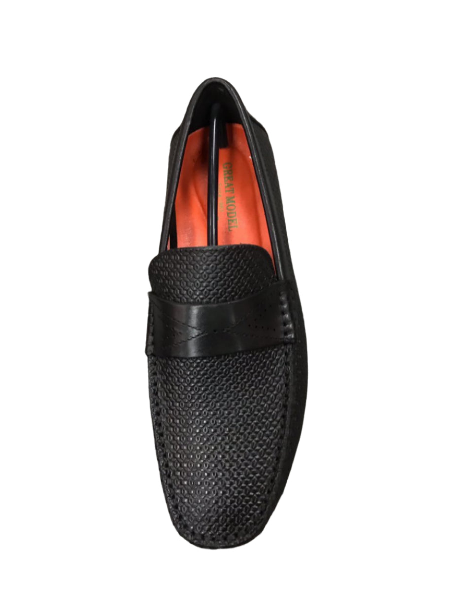 Men's Classic Designer Shoes-Black