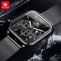 Unisex Digital Olevs Watch – Black