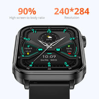 Double Strap Colmi Smart Watch - Black