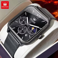 Unisex Digital Olevs Watch – Black