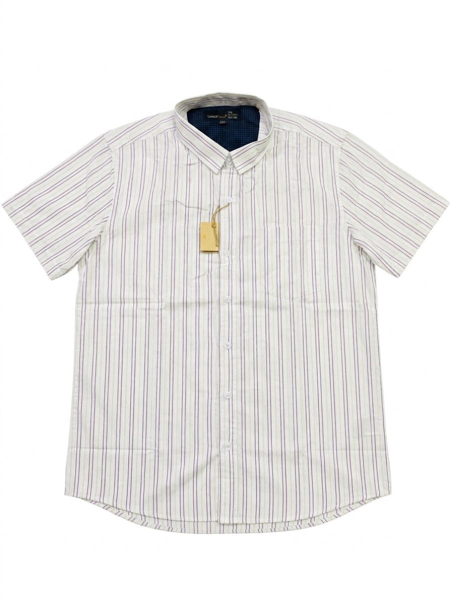 Durable Short -Sleeved Cotton Shirt
