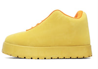 Casual Round Toe Winter Shoes-Yellow