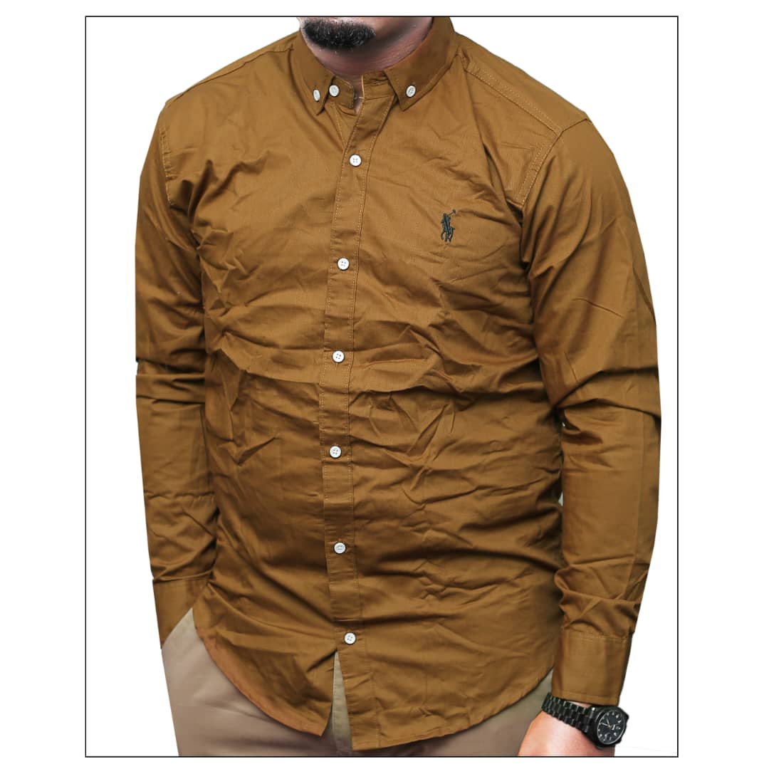 Men's Longsleeved Polo Shirt.