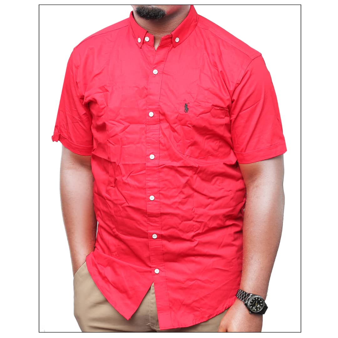 Men's Short Sleeved Cotton Polo Shirt