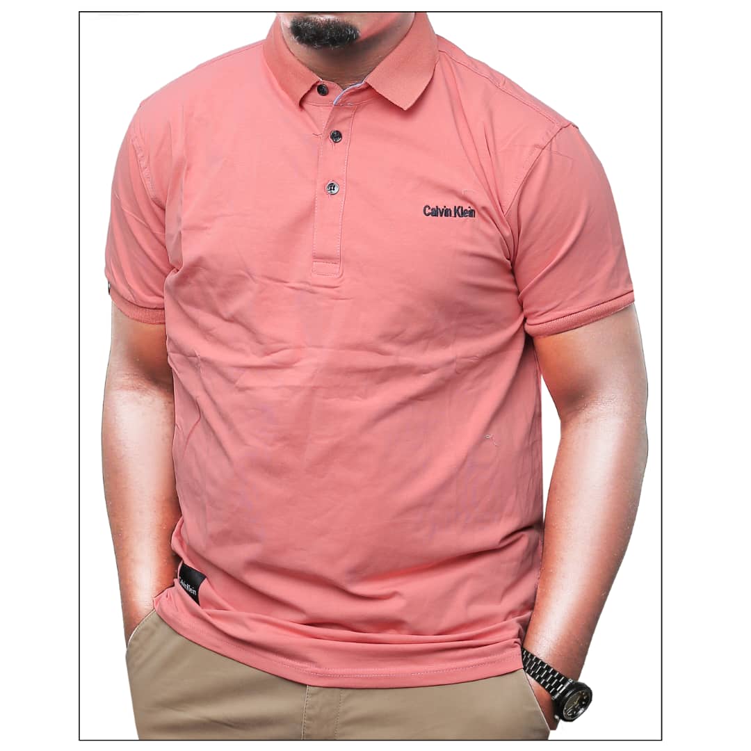 Men's Cotton Tshirts-Pink