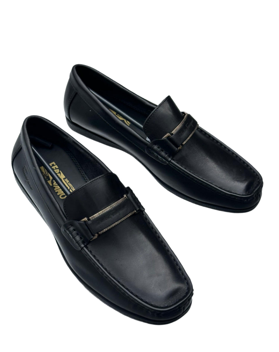 Classic Modern Leather Shoes For Men-Black