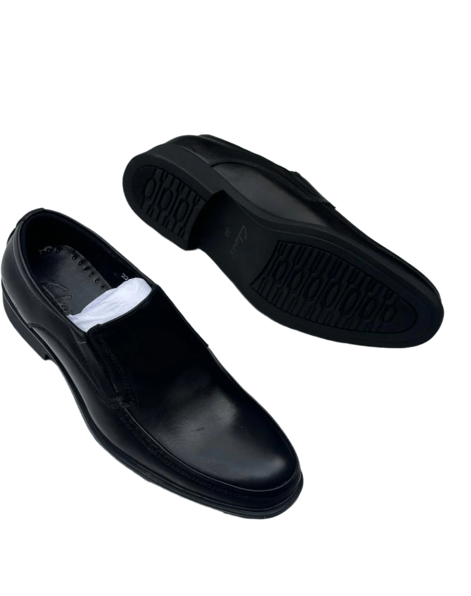 Modern Classic Leather Shoes For Men-Black