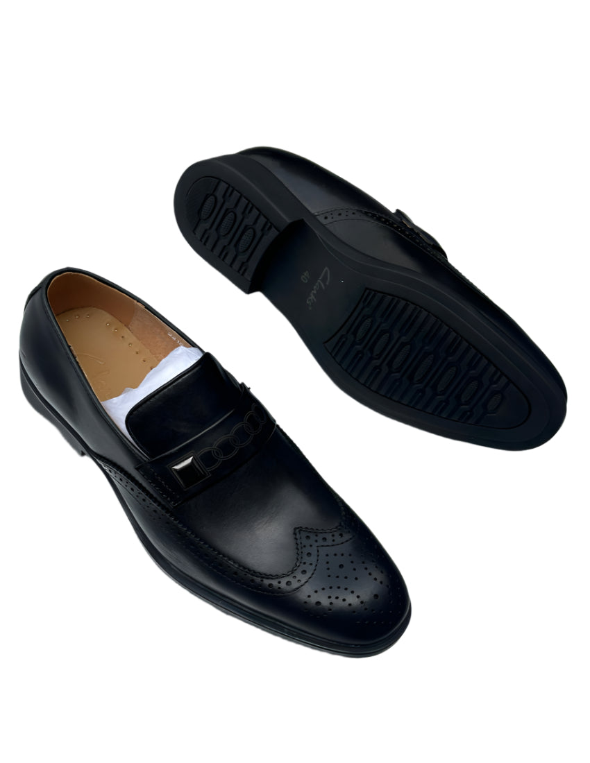 Modern Classic Gentle Shoes For Men-Black