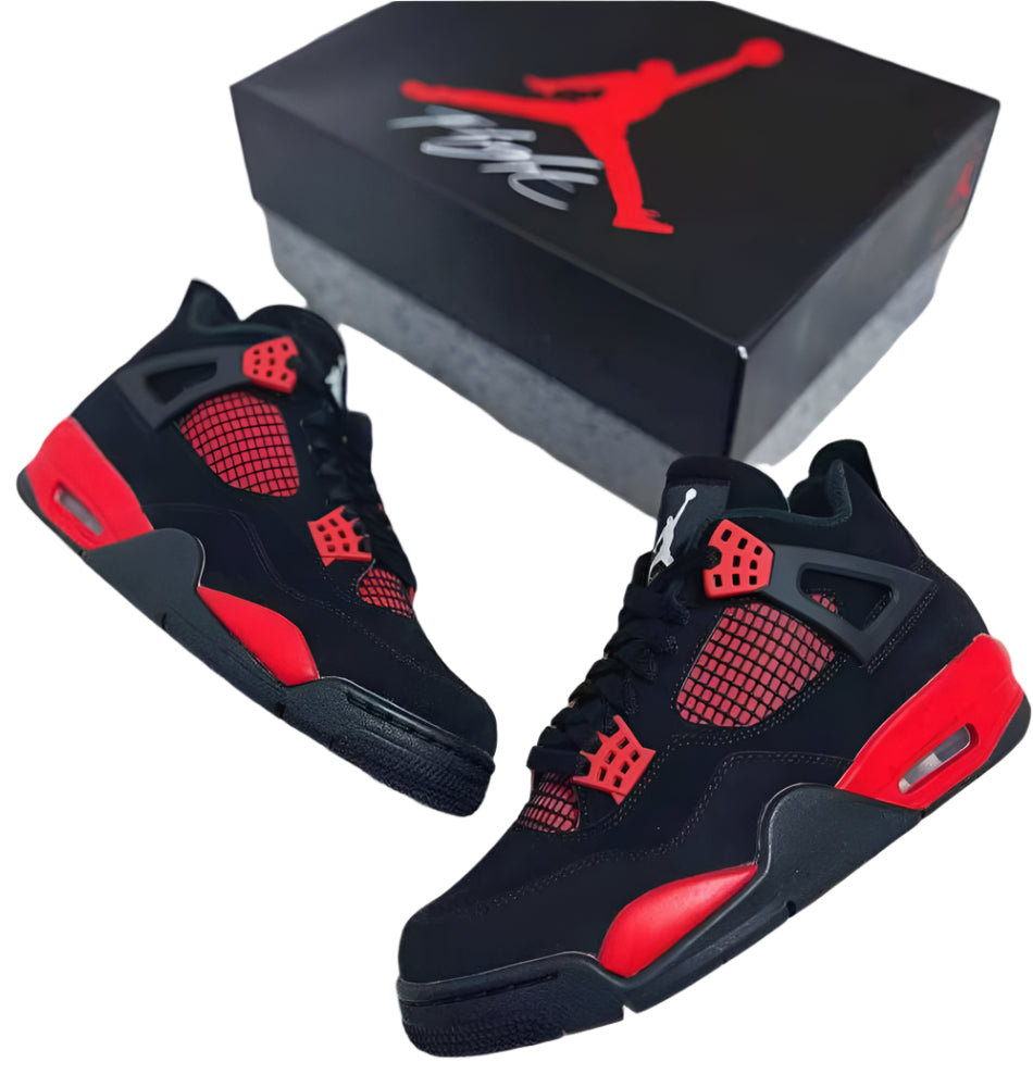 Quality Designer Unisex Air Jordan Sneakers-Black