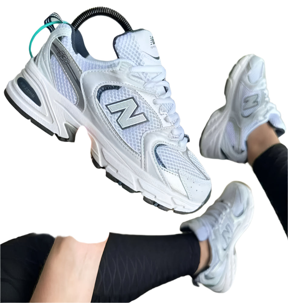 Modern Designer Unisex Sneakers-White