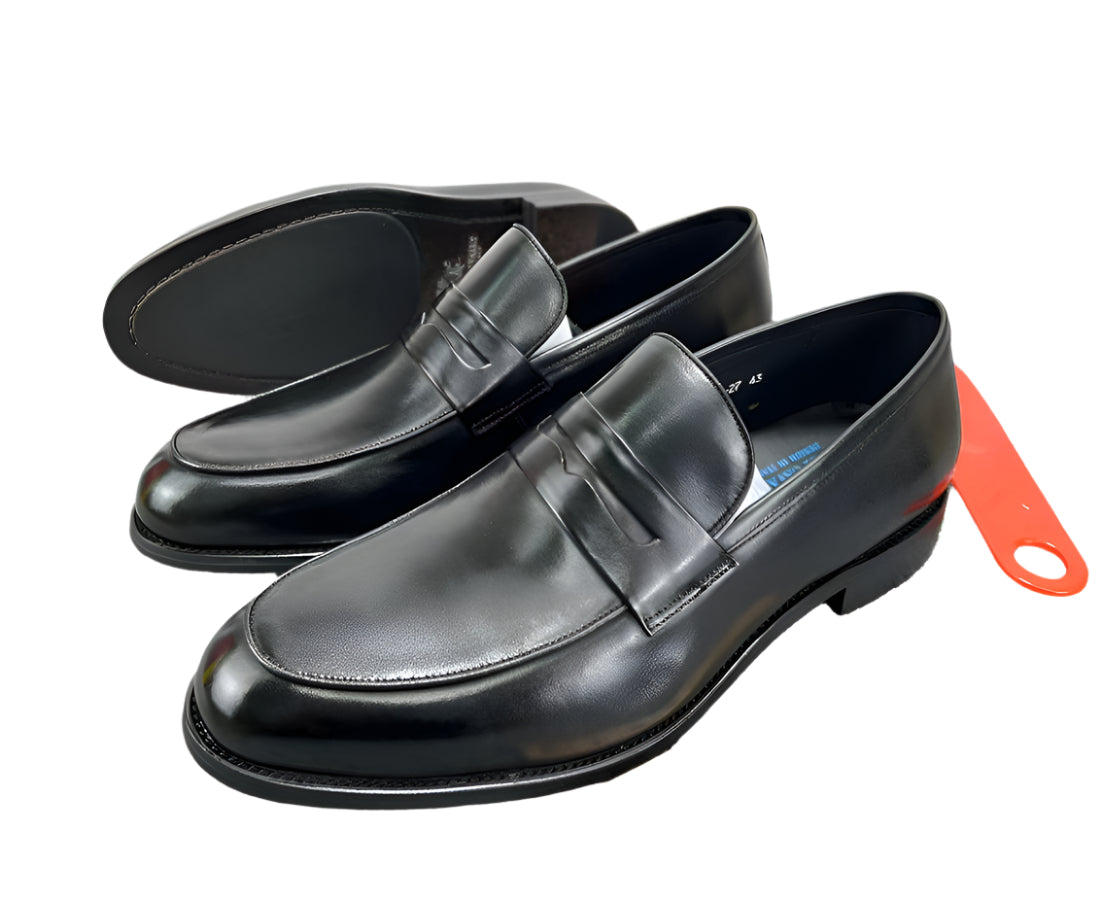 Gentle Leather Shoes For Men-Black