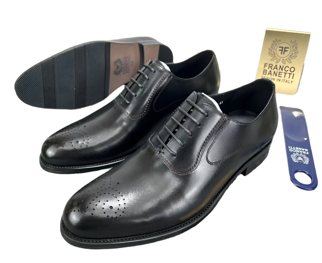 Gentle Leather Shoes For Men-Black