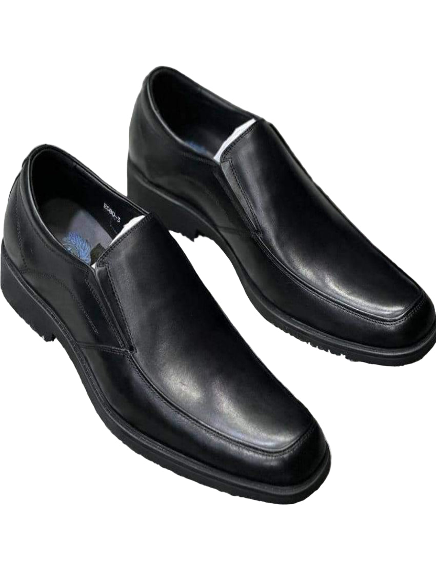 Gentle Leather Shoes For Men-Black