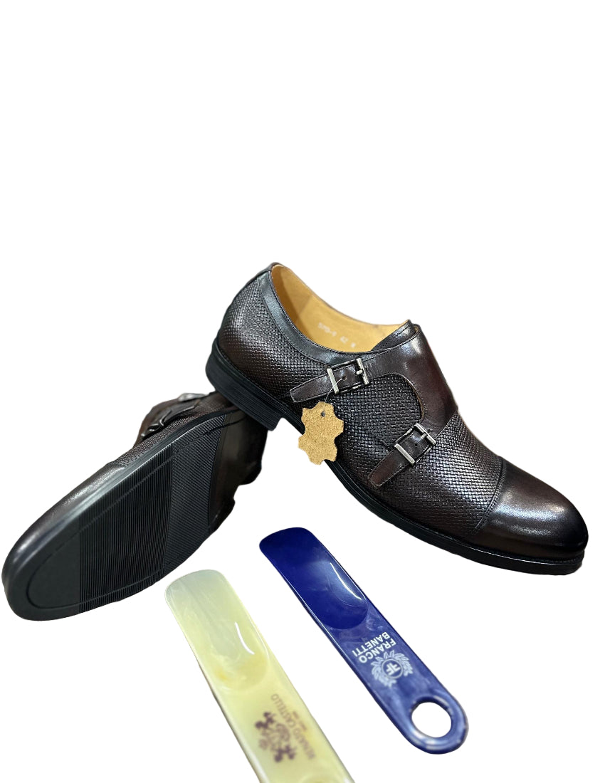 Gentle Leather Shoes For Men-Coffee Brown