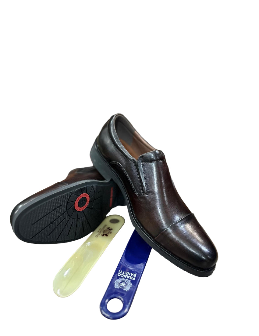 Men's Classic Leather Shoes-Coffee Brown