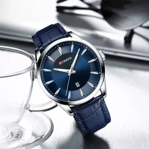 Superior Curren Wrist Watch-Blue