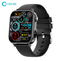Double Strap Colmi Smart Watch P80 - Black