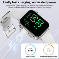 Double Strap Colmi Smart Watch P80 - Black