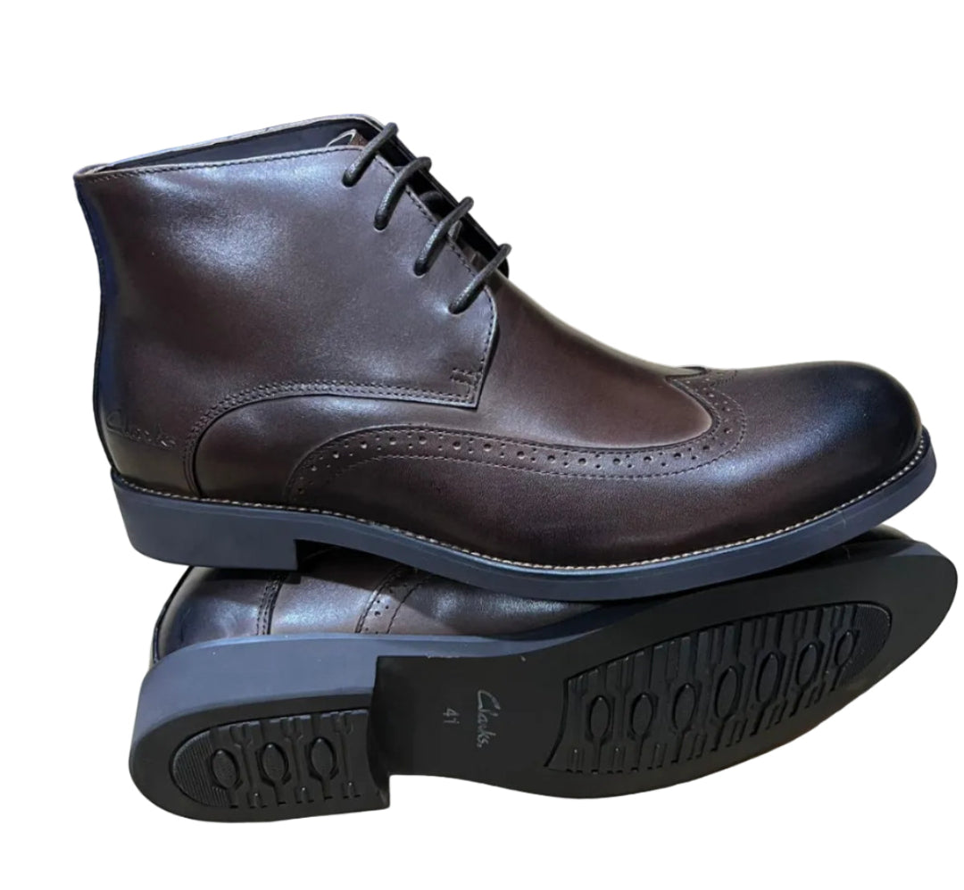 Oxford Leather Shoes - Brown